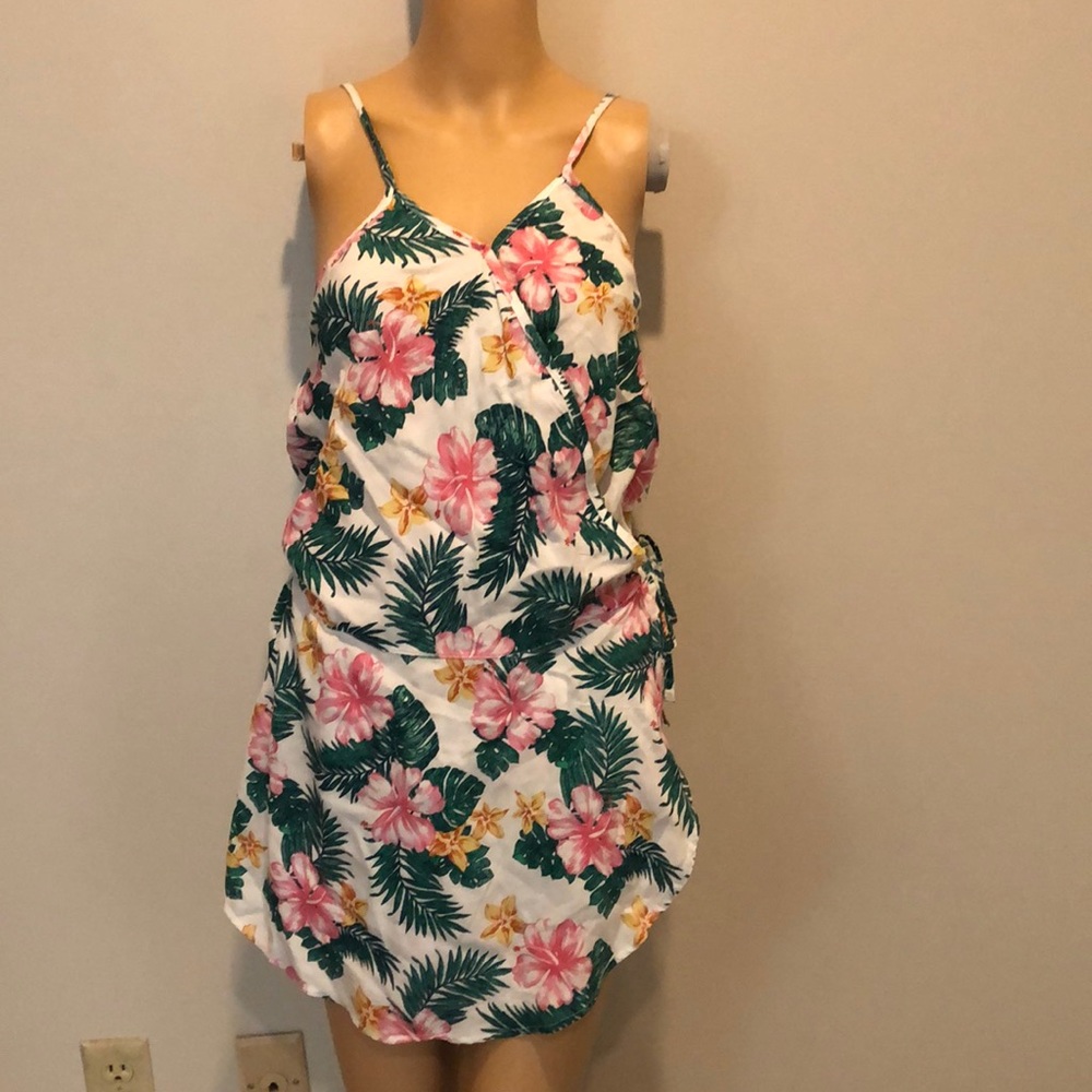 Floral skort romper